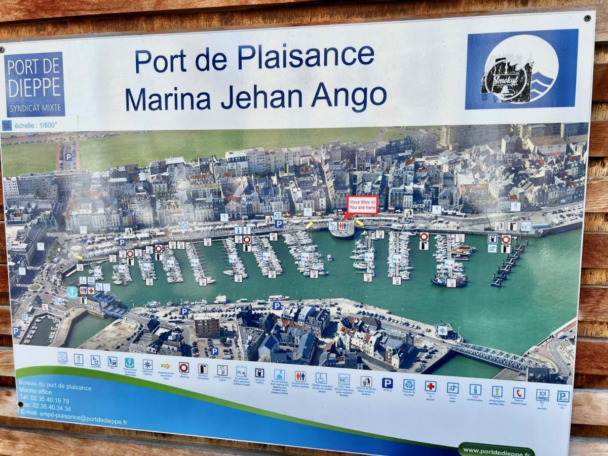 La Dunette - Splendide Vue Port Avec Les Bateaux Dieppe Eksteriør bilde